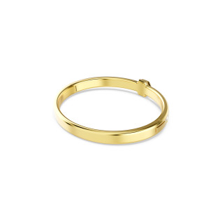 Bransoletka Swarovski Numina Bangle Biała Pozłacana - JubilerSezam.pl
