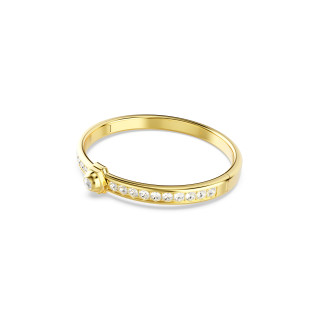 Bransoletka Swarovski Numina Bangle Biała Pozłacana - JubilerSezam.pl