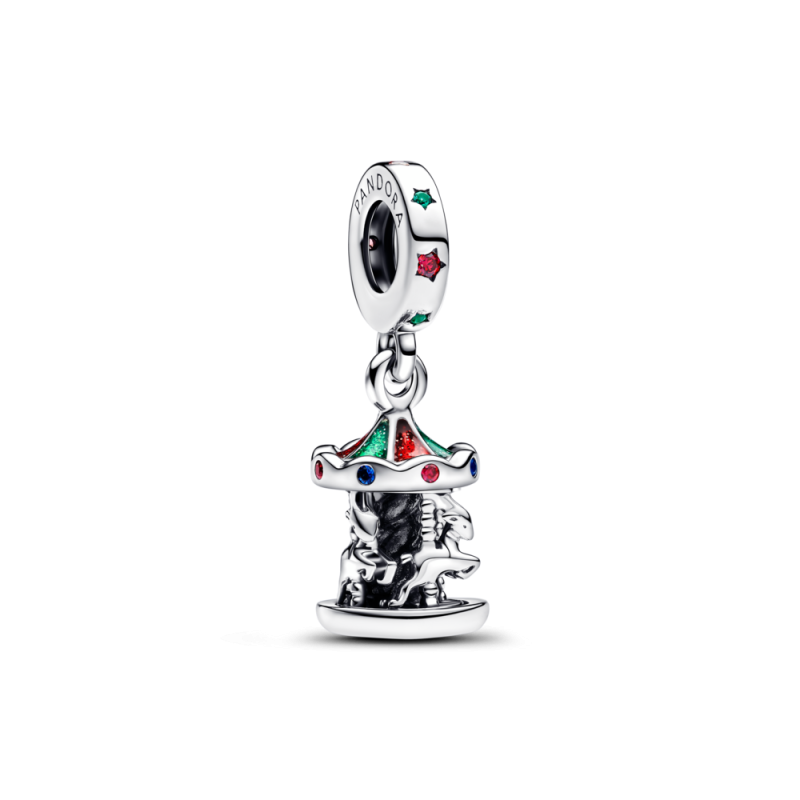 Charms Pandora Obrotowa Karuzela Srebro 793586C01 - JubilerSezam.pl