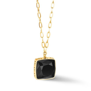 Naszyjnik Coeur de Lion Black-Gold Onyks - JubilerSezam.pl