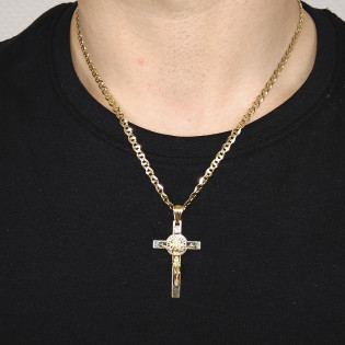 Złoty łańcuszek Gucci pr. 585 - JubilerSezam.pl