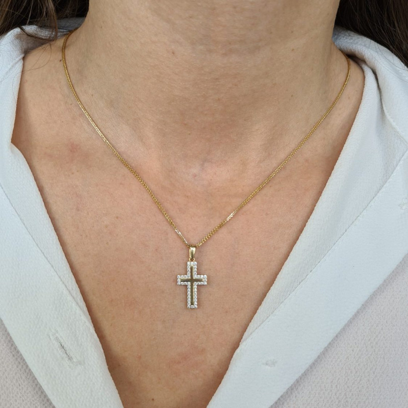 Łańcuszek złoty lisi ogon próba 375