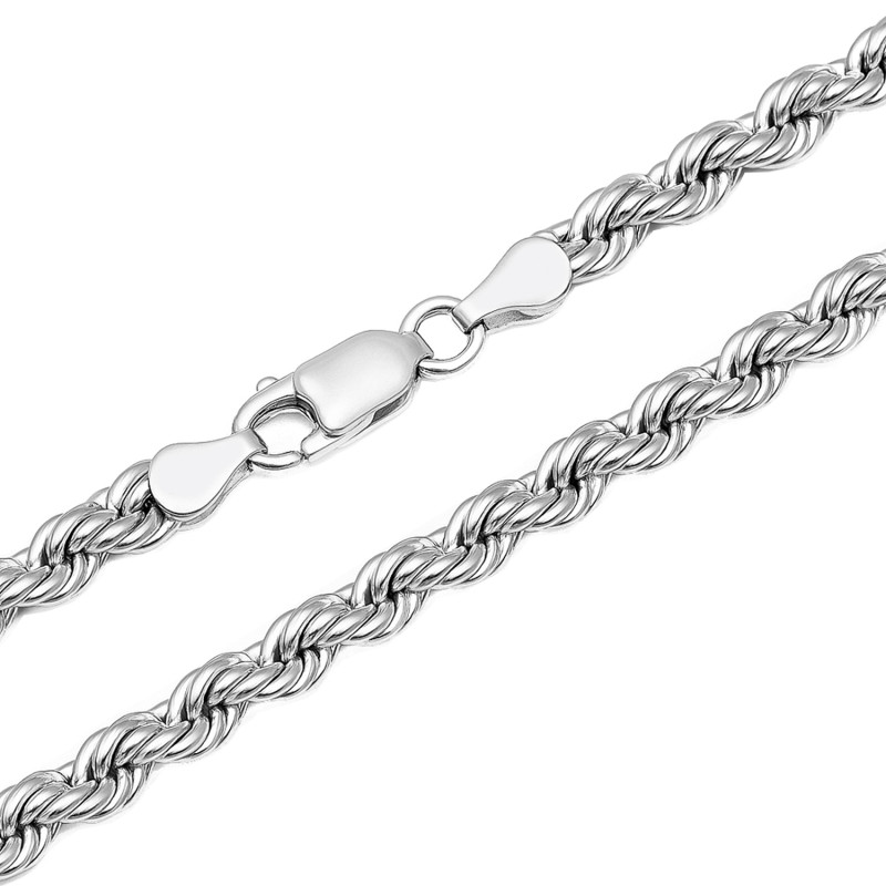 Srebrny łańcuszek Korda splot 0.7cm - JubilerSezam.pl