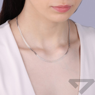 Srebrny Łańcuszek Pancerka 3mm - JubilerSezam.pl