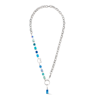 Naszyjnik Coeur de Lion Blue-Turquois Stal - JubilerSezam.pl