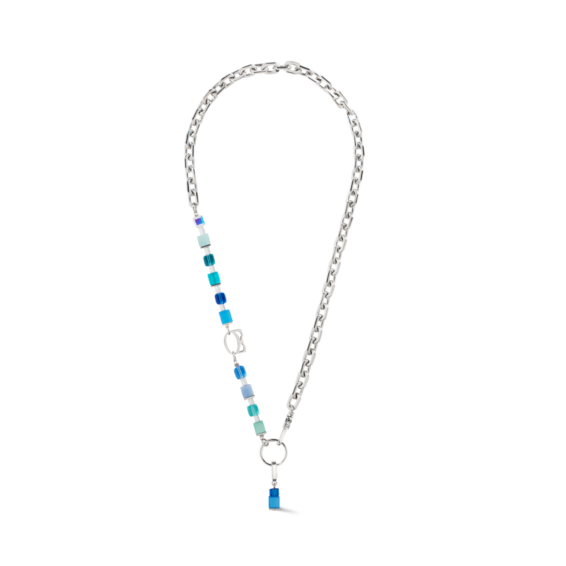 Naszyjnik Coeur de Lion Blue-Turquois Stal - JubilerSezam.pl