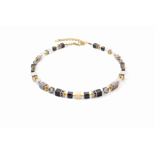 Naszyjnik Coeur de Lion Black-Gold Stal Pozłacana - JubilerSezam.pl