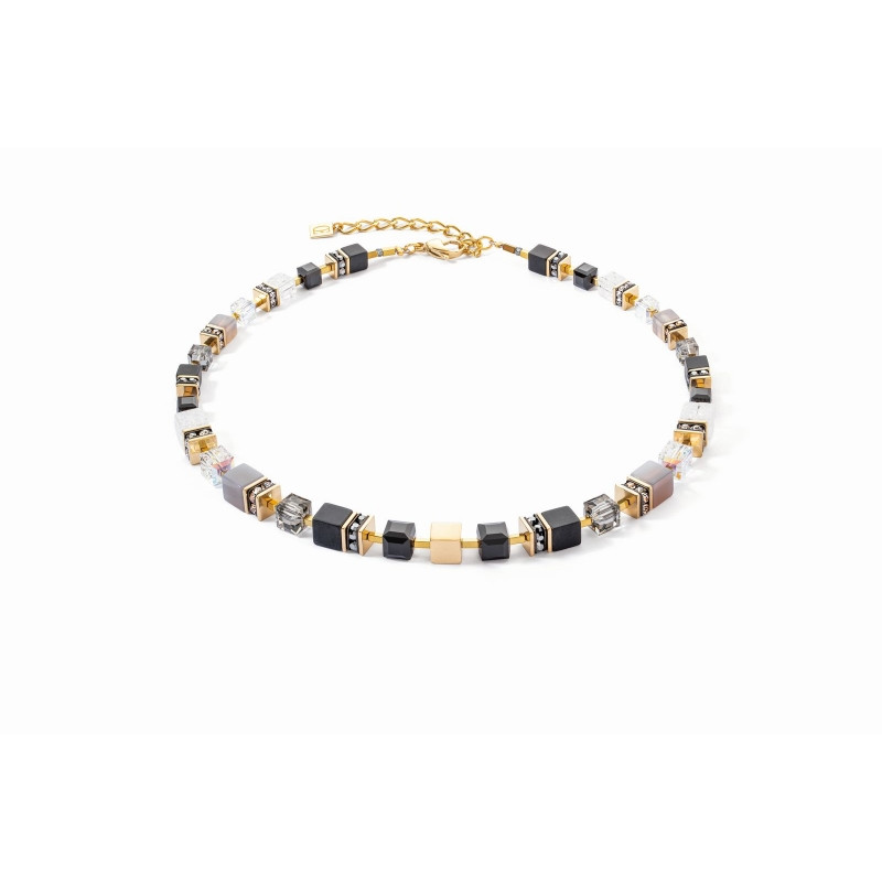 Naszyjnik Coeur de Lion Black-Gold Stal Pozłacana - JubilerSezam.pl