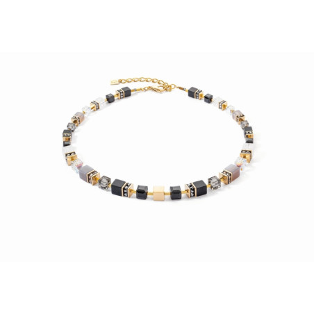 Naszyjnik Coeur de Lion Black-Gold Stal Pozłacana - JubilerSezam.pl