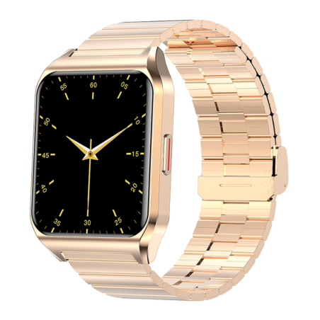 Smartwatch Rubicon RNCE89 Złoty - Bluetooth Call, Pulsoksymetr - JubilerSezam.pl