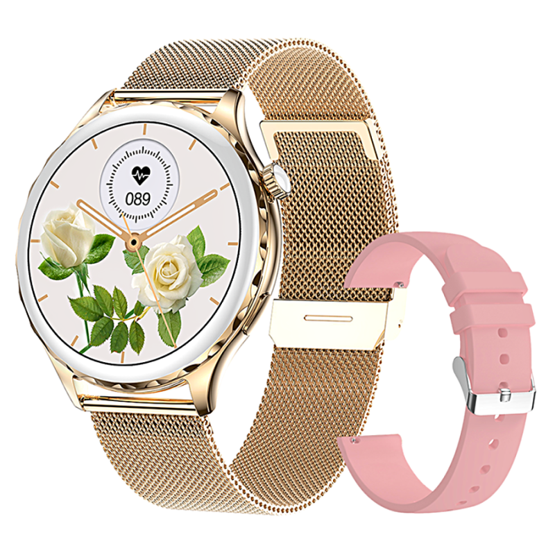 Złoty Smartwatch Rubicon SMARUB200 - Gwarancja JubilerSezam.pl