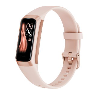 Smartwatch Rubicon RNCF05 Różowy - Pulsoksymetr i AMOLED - JubilerSezam.pl