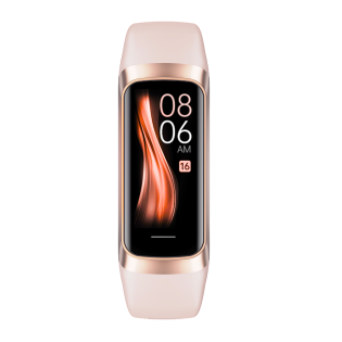 Smartwatch Rubicon RNCF05 Różowy - Pulsoksymetr i AMOLED - JubilerSezam.pl