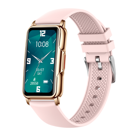 Smartwatch Rubicon RNCF04 Różowy Silikon - JubilerSezam.pl
