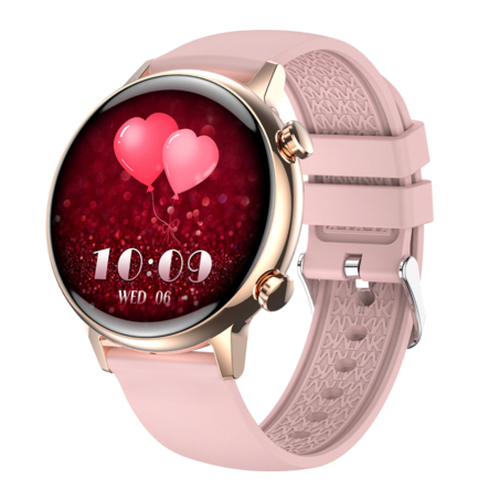 Smartwatch Rubicon RNCF09 Różowe Złoto AMOLED - JubilerSezam.pl