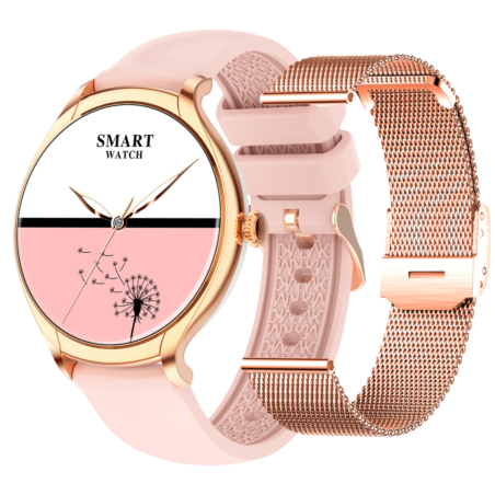 Smartwatch Rubicon RNCF13 różowe złoto SMARUB248