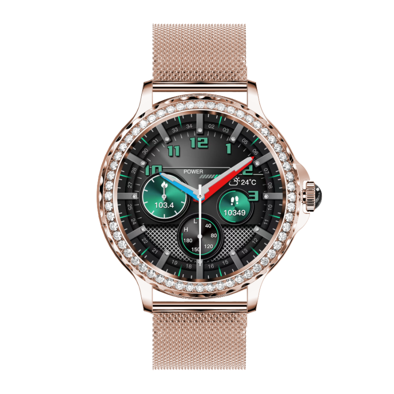 Smartwatch Rubicon RNCF19 Różowy - JubilerSezam.pl