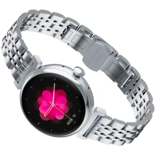 Smartwatch Rubicon RNCF21 Srebrny AMOLED + Zielony Pasek - JubilerSezam.pl