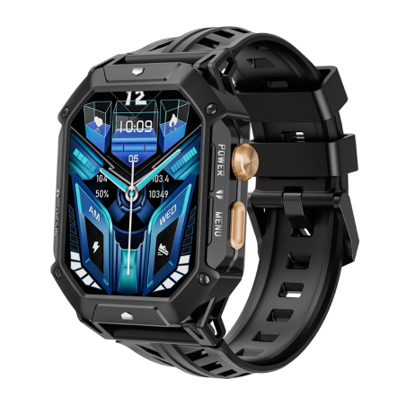 Smartwatch Rubicon RNCF24 Czarny - Nowoczesny Design - JubilerSezam.pl