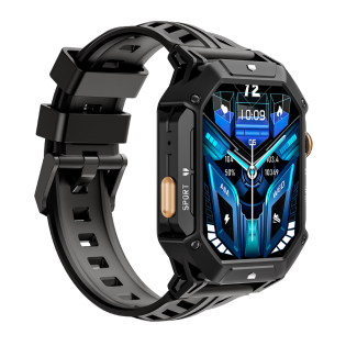 Smartwatch Rubicon RNCF24 Czarny - Nowoczesny Design - JubilerSezam.pl