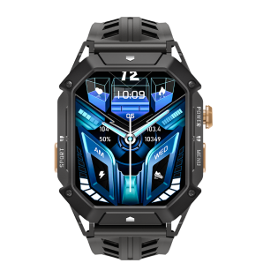 Smartwatch Rubicon RNCF24 Czarny - Nowoczesny Design - JubilerSezam.pl