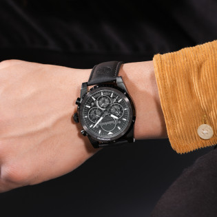 Zegarek męski Timberland na skórzanym pasku TDWGF0009402 - JubilerSezam.pl