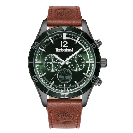 Zegarek męski Timberland na skórzanym pasku TDWGF0011203 - JubilerSezam.pl