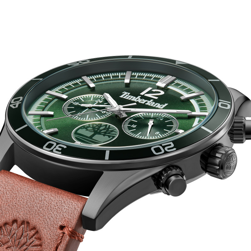 Zegarek męski Timberland na skórzanym pasku TDWGF0011203 - JubilerSezam.pl