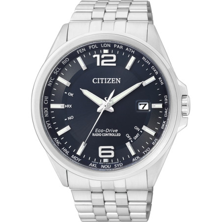 Elegancki Zegarek Męski Citizen Eco-Drive CB0010-88L - JubilerSezam.pl