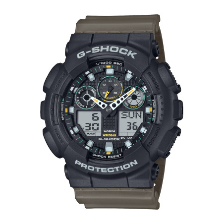 Zegarek Casio G-Shock GA-100TU-1A3ER Męski - JubilerSezam.pl