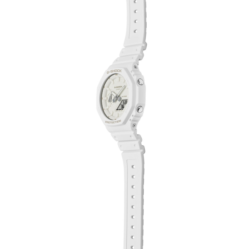 Zegarek Casio G-Shock GA-2100-7A7ER Biały - JubilerSezam.pl