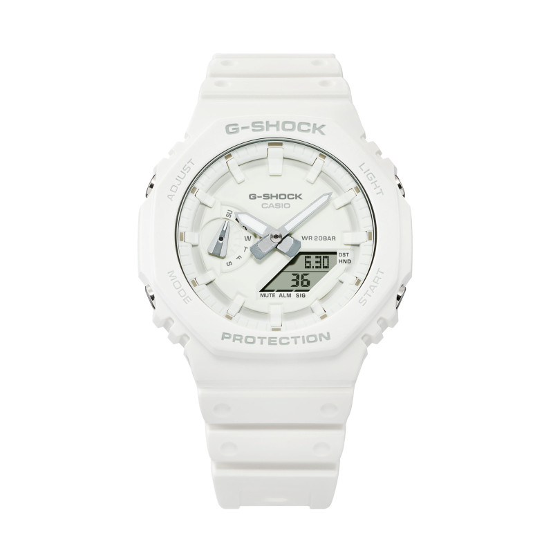 Zegarek Casio G-Shock GA-2100-7A7ER Biały - JubilerSezam.pl