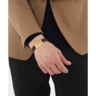 Bransoletka męska BOSS 1580424 - Elegancka biżuteria - JubilerSezam.pl
