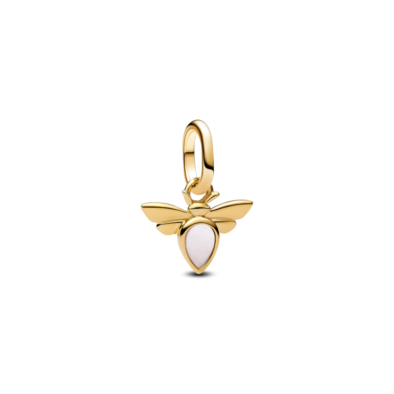 Charms Pandora Biała Pszczoła 763826C01 - JubilerSezam.pl
