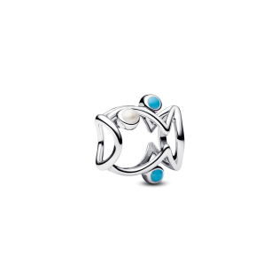 Charms Pandora Ażurowa Rybka Srebro 793819C01 - JubilerSezam.pl
