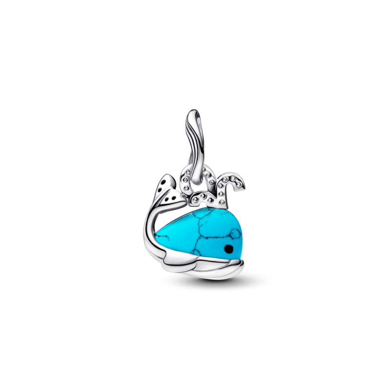 Charms-zawieszka Pandora Turkusowy wieloryb 793822C01