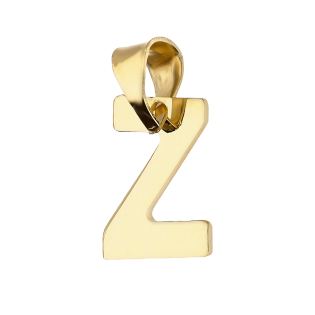 Złota Zawieszka Literka Z pr. 585 - JubilerSezam.pl