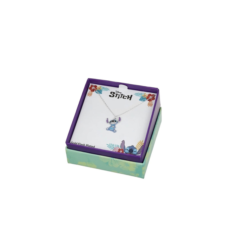 Srebrny naszyjnik Disney Stitch dla dzieci pr. 925 - JubilerSezam.pl