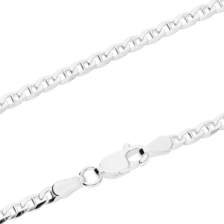 Srebrny Łańcuszek Gucci 5mm Rodowany pr. 925 - JubilerSezam.pl