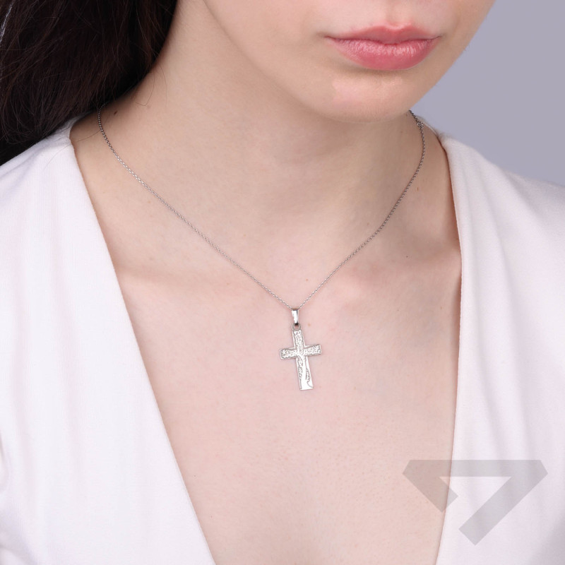Srebrny Krzyżyk Drzewo Życia - Symbolika i Elegancja - JubilerSezam.pl