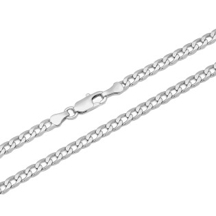 Srebrny Łańcuszek Pancerka 3mm - JubilerSezam.pl