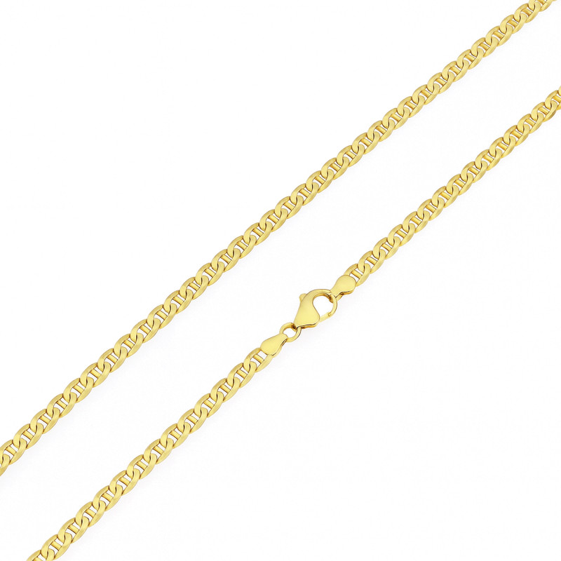 Złoty łańcuszek Gucci pr. 585 męski splot - JubilerSezam.pl