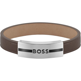 Bransoletka męska BOSS 1580496M Elegancka Stalowa - JubilerSezam.pl