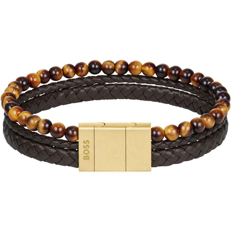 Bransoleta BOSS M JW 1580787 Stal