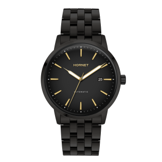 Hornet Automatic — czarny zegarek męski z datą