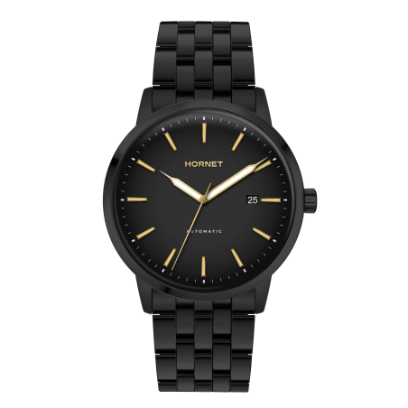 Hornet Automatic — czarny zegarek męski z datą