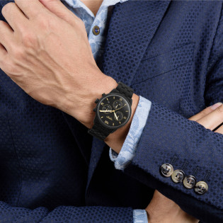 Hornet Performance Belasco — czarny zegarek męski chronograf