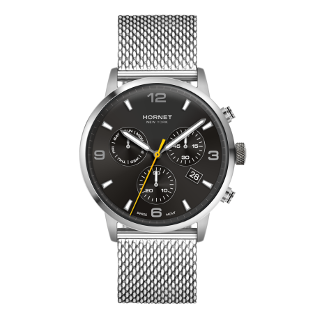 Hornet Performance Gershwin — zegarek męski chronograf mesh