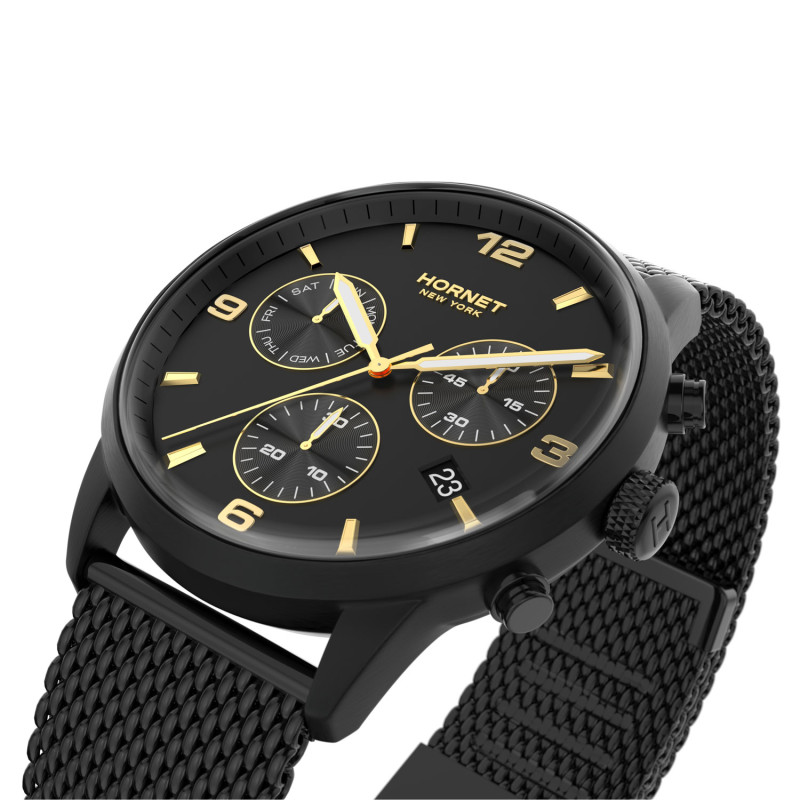 Hornet Performance Imperial — czarny zegarek męski chronograf