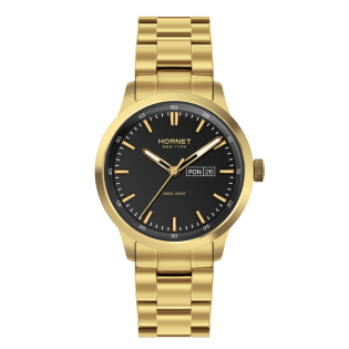 Hornet NYC Rockaway — złoty zegarek męski Swiss Movement
